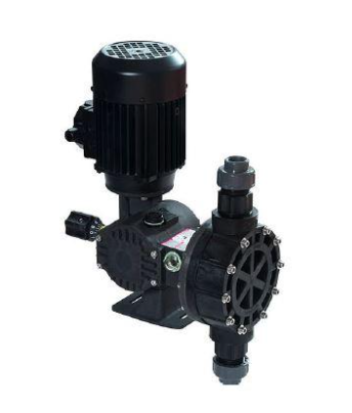 Blackline Membrane Dosing Pump M421PPSV, 420 L/H-6BAR 3F 0.5 HP RH 3/4" PP