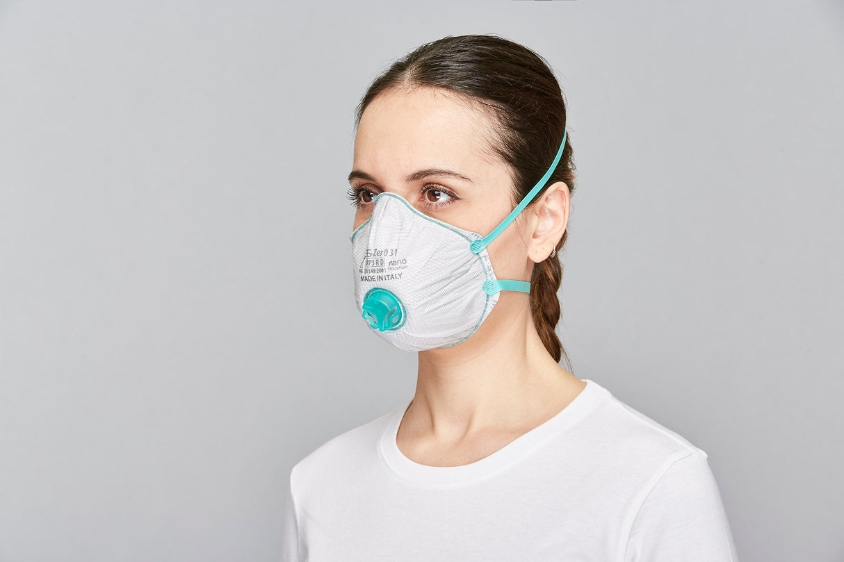 MASCARILLA ZERO 30 CE FFP3 CON VALVULA