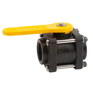VALVULA BOLA 3CFP BANJO V R-H 1,5'' PN10 PP-PTFE-FKM-SS