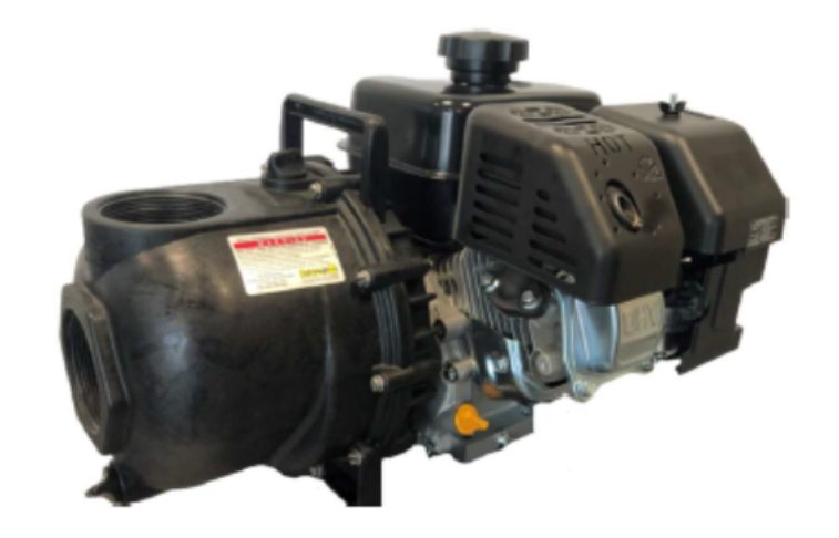 300P6KOL 3" MONOBLOC Gasoline Motor Pump 6.5CV PP-EPDM