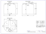 TANQUE VERTICAL REFORZADO 1,5 5000L FERTINOVA PE