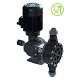 Bomba dosadora de membrana Blackline M421PPSV, 420 L/H-6BAR 3F 0,5 HP RH 3/4" PP