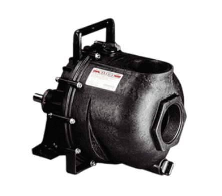 300PB-V polyethylene pump and 3'' PP-FKM (Viton) bearing pedestal